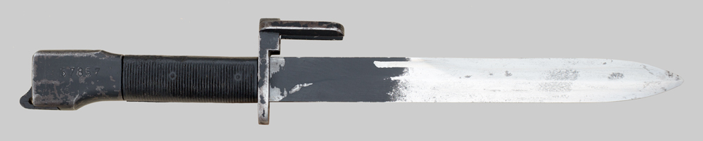 Iimage of Argentine FAL Type A knife bayonet.