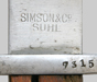 Thumbnail image of Brazilian M1908 knife bayonet by Simson & Co.