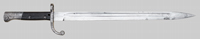 Thumbnail image of Brazilian M1908/34 sword bayonet.