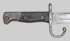 Thumbnail image of Brazilian M1904 Mauser-Vergueiro Yataghan bayonet.