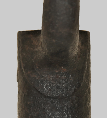 Image of early land pattern brown bess bayonet.