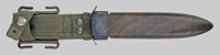Thumbnail image of the Danish M1962 (USA M5) knife bayonet.