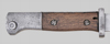 Thumbnail image of German M1884/98 second pattern sawback knife bayonet.