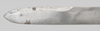 Thumbnail image of Indian Pattern 1801 Baker sword bayonet.