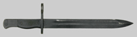 Thumbnail image of Indonesian SP.1 (BM59) knife bayonet.