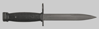 Thumbnail image of the Indonesian S1 knife bayonet