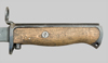 Thumbnail image of Norwegian M/1956 SLK knife bayonet.