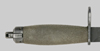 Thumbnail image of Norwegian AG3 Type 1 knife bayonet.