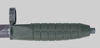 Thumbnail image of Norwegian AG3 Type 2 bayonet.