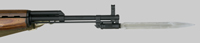 Thumbnail image of Russian SKS-45 folding knife bayonet.