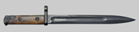 Thumbnail image of Russian M1940 SVT knife bayonet.
