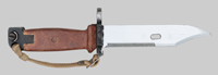 Thumbnail image of Russian 6X4 (AKM Type II) knife bayonet.