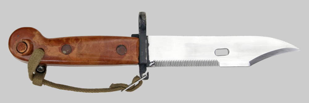 Image of Russian 6X3 (AKM Type I) bayonet.