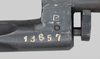 Thumbnail image of russian m1891/30 bayonet with refurbishment mark