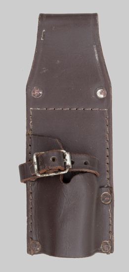 mage of South African No. 9 leather belt frog