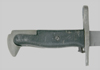 Thumbnail image of South Korean M5 knife bayonet.