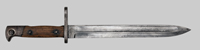 Thumbnail image of Spanish M1892/93 knife bayonet.