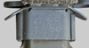 Thumbnail image of unit-marked U.S. M7 bayonet.
