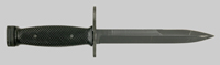 Thumbnail image of FZR-marked M7 bayonet