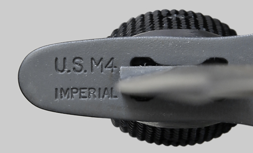 Iimage of Imperial Knife Co. M4 Second Production bayonet.