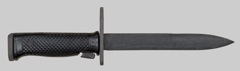 Image of 1963 Columbus Milpar & Manufacturing Co. M6 bayonet taken from sealed packaging.
