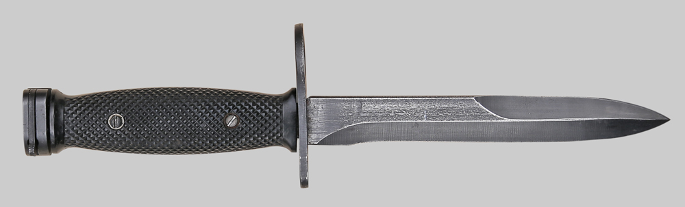 Image of Late-Production Milpar M7 Bayonet 7th Special Forces Presentation Piece.