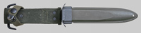 Thumbnail image of 1950s contract M8A1 scabbard by Victory Plastics Co.