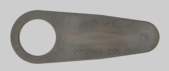 Image of 1961 Columbus Milpar & Manufacturing Co. M6 bayonet taken from sealed packaging.