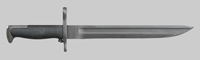 Thumbnail image of USA M1 (shortened M1905) knife bayonet.