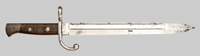 Thumbnail image of Uruguay M1894 knife bayonet