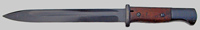 Thumbnail image of German M1884/98 Third Pattern knife bayonet by E & F Horster.