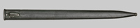 Thumbnail image of Yugoslavian M1924B bayonet used with converted Steyr M1912 rifles