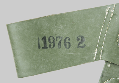 Image of Czechoslovak VZ-58 vinyl NBC scabbard