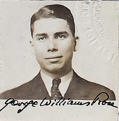 1938 image of George W. Rose.